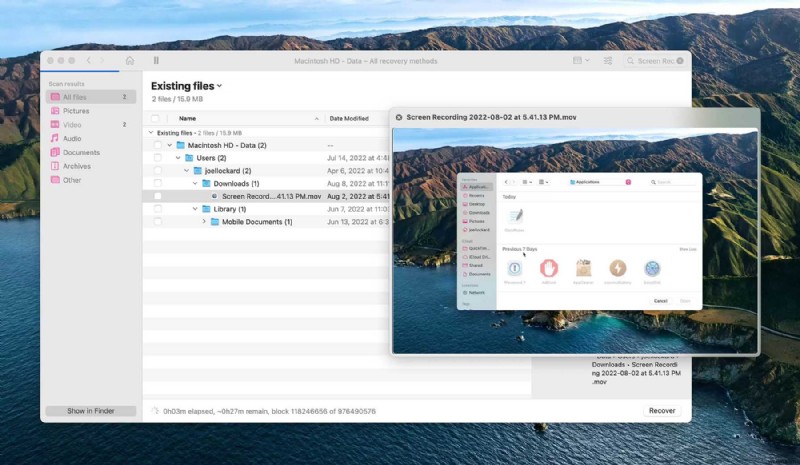 Macで消えた画面収録を復元する方法｜ゴミ箱・Time Machine・復元ソフトの3つの対処法