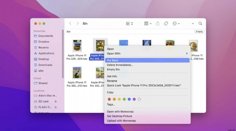macOS Montereyアップデート後に失われたファイルを復元する方法