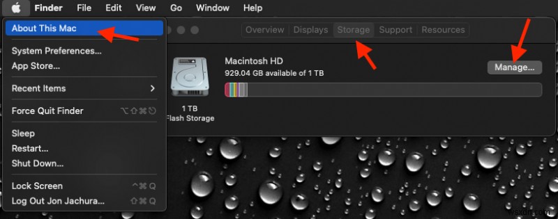 MacBook Proのストレージをクリーンアップして動作を高速化する方法