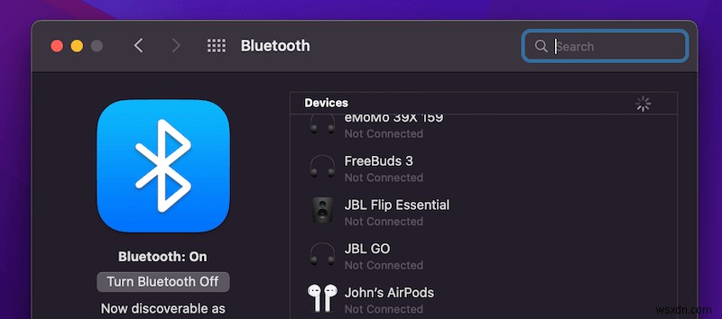 MacBook ProにBluetoothは搭載されている?オンにする方法と接続手順を解説