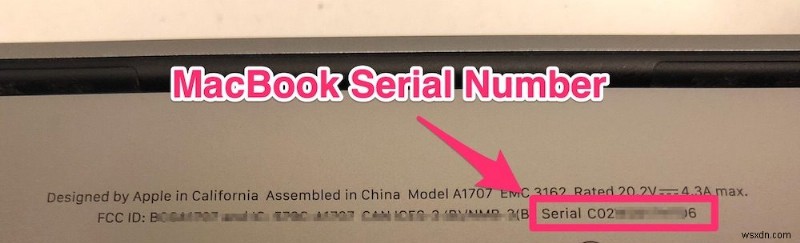 MacBook Proの製造年を簡単に確認する2つの方法