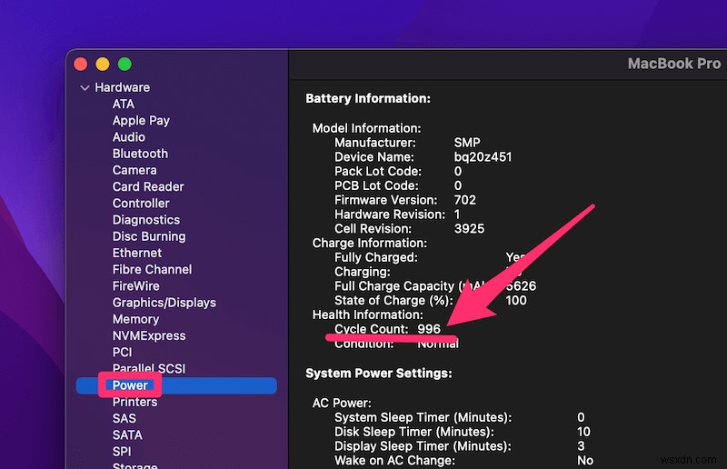 MacBook Proのバッテリーサイクル数とは?適切な目安と確認方法を徹底解説