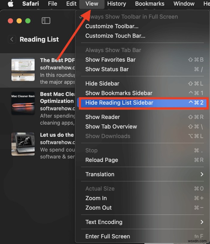 MacBook ProでSafariのリーディングリストを削除する完全ガイド
