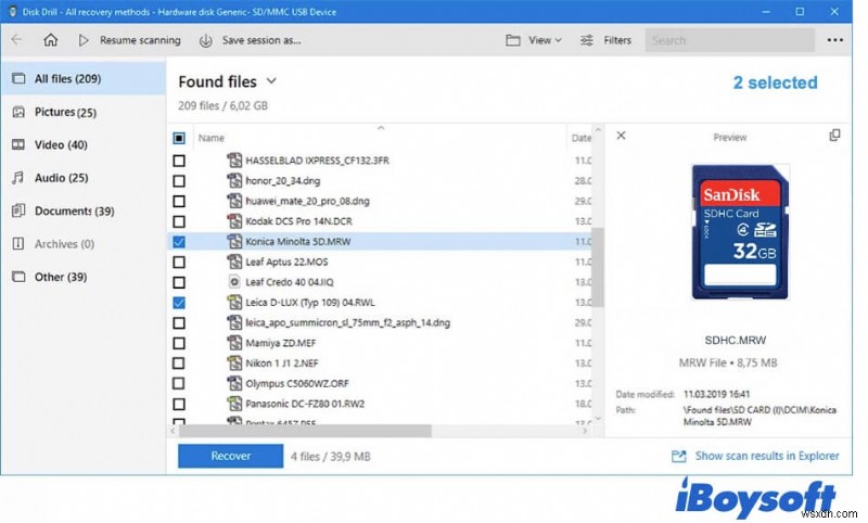 【保存版】MacでSDHCカードから削除・消失したファイルを復元する方法|おすすめデータ復元ソフト5選