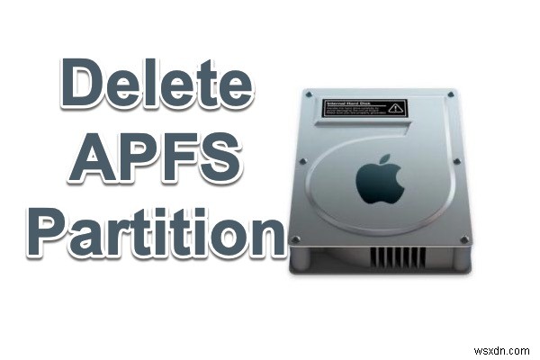 データ消失なしでMacのAPFSパーティション・コンテナ・ボリュームを安全に削除する方法