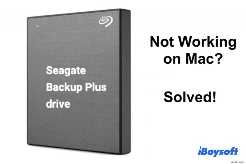 MacでSeagate Backup Plusドライブがマウントされない・動作しないときの対処法7選