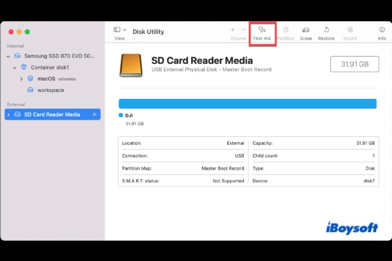 SDカードがMacにマウントされないときの対処法8選