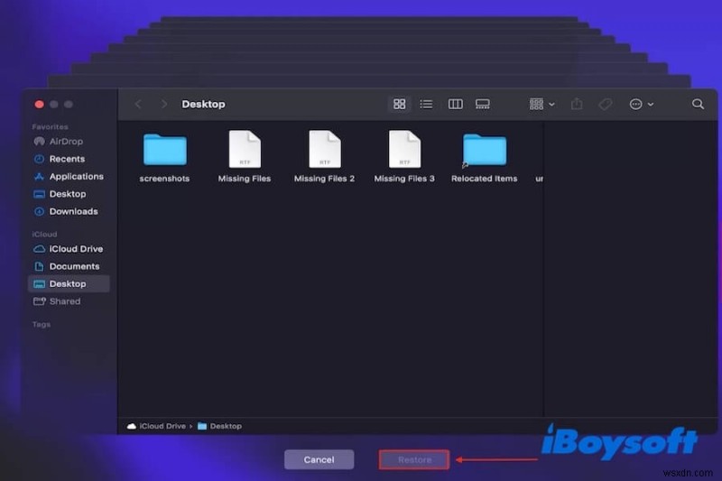 Macでデスクトップのファイルが消えた!主な原因と7つの復元方法