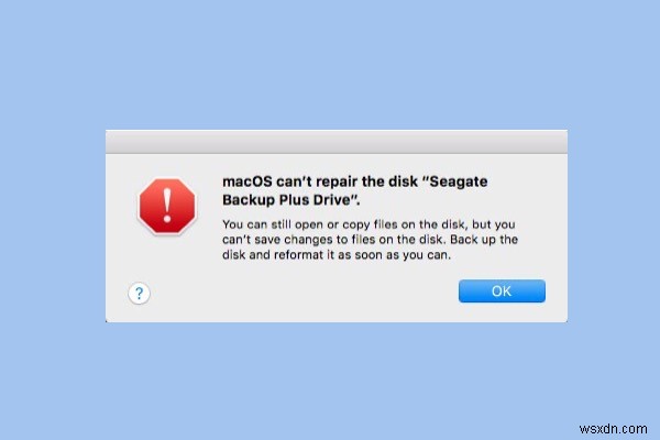 「ディスクユーティリティでこのディスクを修復できません」エラーの解決方法【Mac】