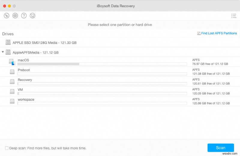 「APFSスナップショットが無効/スナップショットメタデータツリーが無効」エラーの修正方法