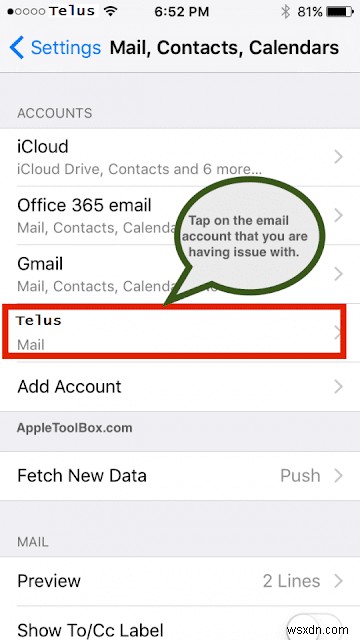 iPhone・iPad・MacでTelus.net（telusplanet.net）のメールが送信できない原因と解決方法