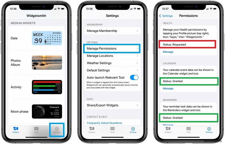 WidgetsmithがiOS 15で動作しないときの原因と直し方を徹底解説