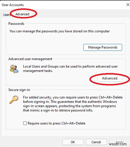 Windows 11でユーザープロファイルフォルダーの名前を変更する方法