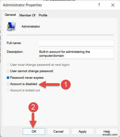 Windows 11でユーザープロファイルフォルダーの名前を変更する方法