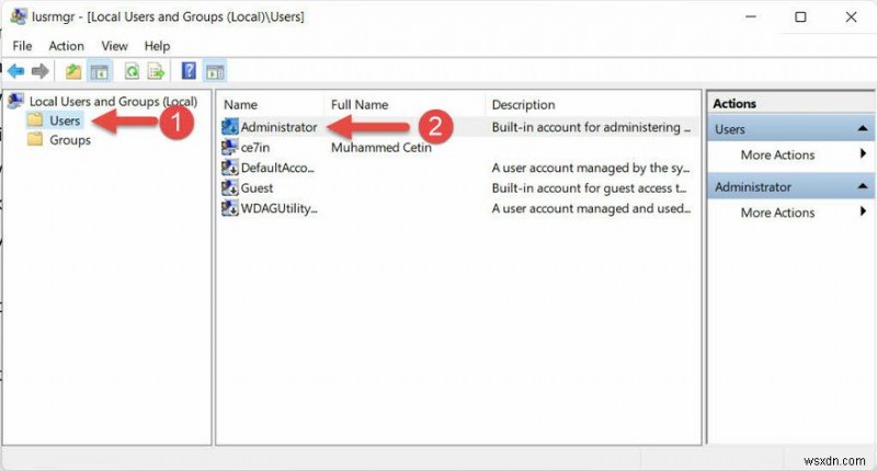 Windows 11でユーザープロファイルフォルダーの名前を変更する方法