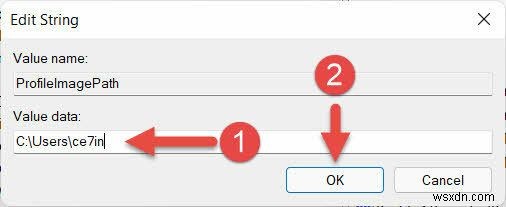 Windows 11でユーザープロファイルフォルダーの名前を変更する方法