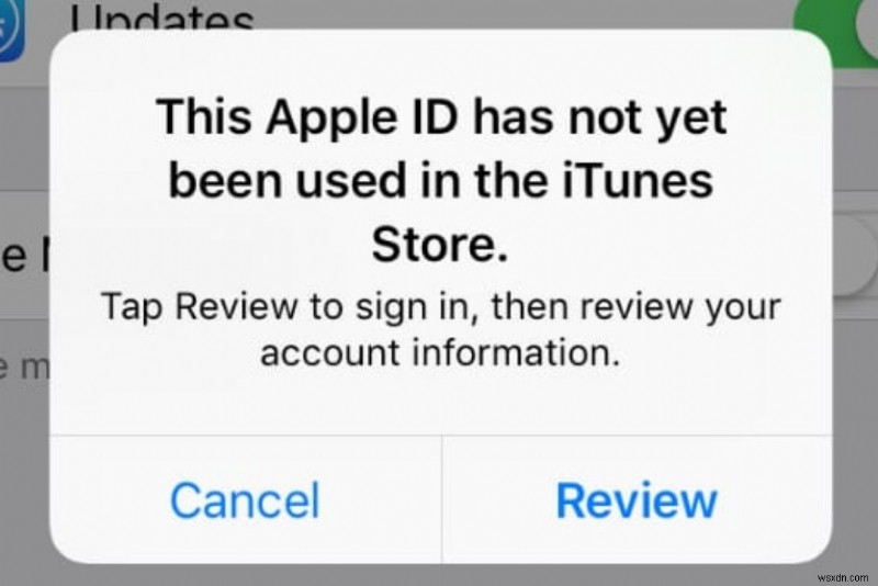 新しいApple IDで発生する「iTunes Storeで使用されていない」エラーの直し方5選
