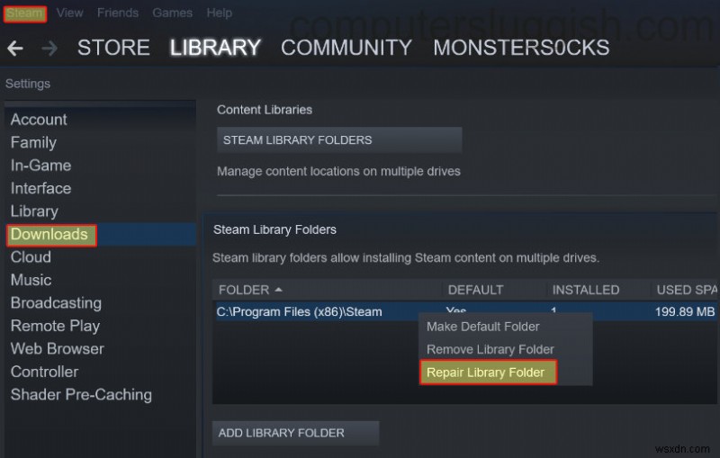 【解決】Steamの「破損したディスク」エラーを修正する方法|ゲームのダウンロード/アップロード時の対処法
