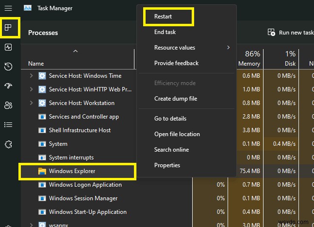【解決法】Windows 11でタスクバーのアイコンが表示されないときの対処法9選