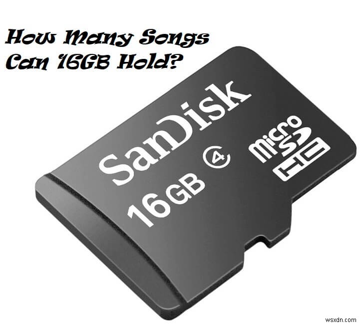 16GBのメモリーカードには何曲保存できる?詳しい計算方法と目安を解説