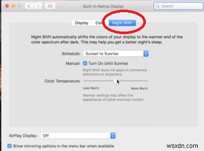 MacのNight Shift(ナイトシフト)とは?目を守るための設定・管理方法を解説