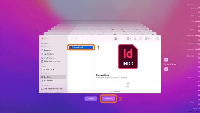 Macで保存されていない・削除されたInDesignファイルを復元する完全ガイド
