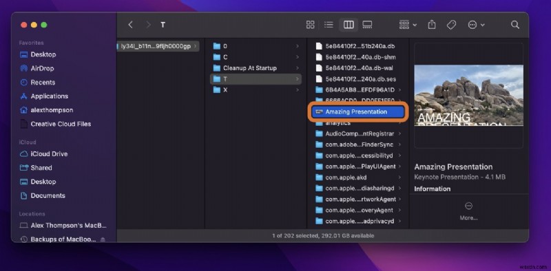 Macで削除・未保存のKeynoteプレゼンテーションを復元する完全ガイド