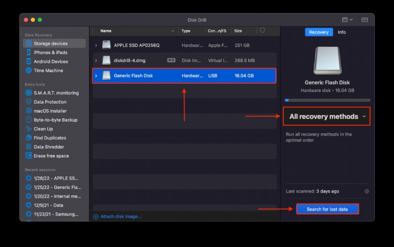 MacでHFS/HFS+ドライブから削除されたデータを復元する方法