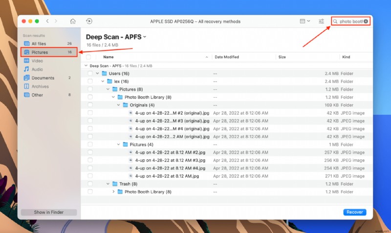 Macで削除されたPhoto Boothの写真・動画を復元する3つの方法【完全ガイド】