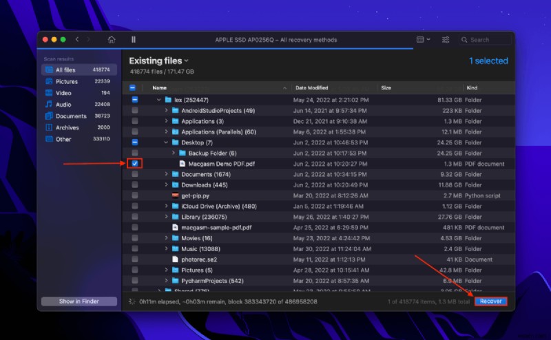Macでカット&ペースト中に失ったファイルを復元する4つの方法