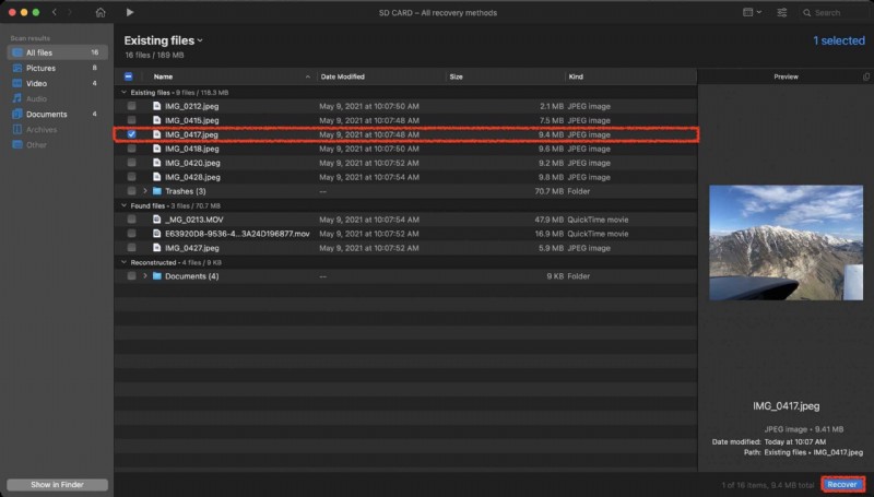 MacでSanDiskのSDカード・フラッシュドライブからデータを復元する方法