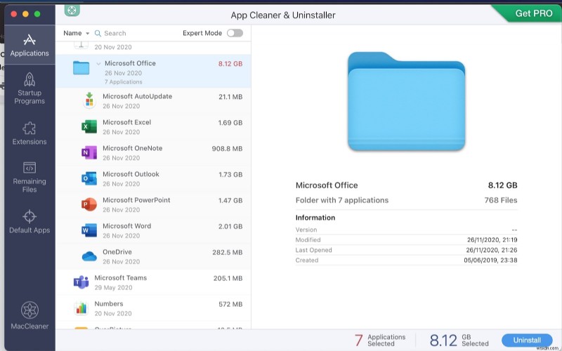 MacでMicrosoft Office 2011を完全にアンインストールする2つの方法
