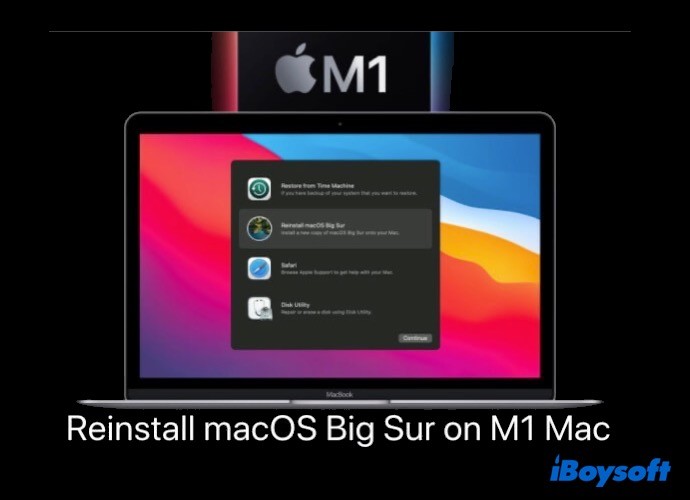 M1 MacにmacOS Big Surを再インストールする方法｜手順とエラー対処法まとめ