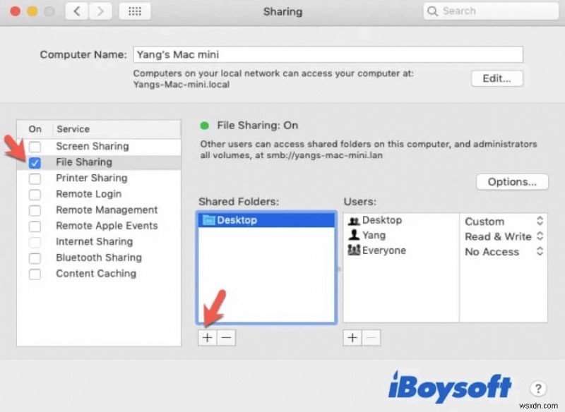 macOS Monterey/Big Sur/CatalinaでMacのファイル共有が機能しない問題を解決する方法