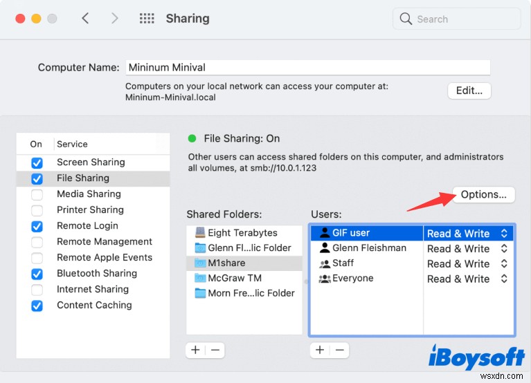 macOS Monterey/Big Sur/CatalinaでMacのファイル共有が機能しない問題を解決する方法