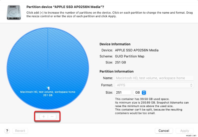 MacでSDカード・USBメモリ・外付けHDDのパーティション分割ができないときの対処法