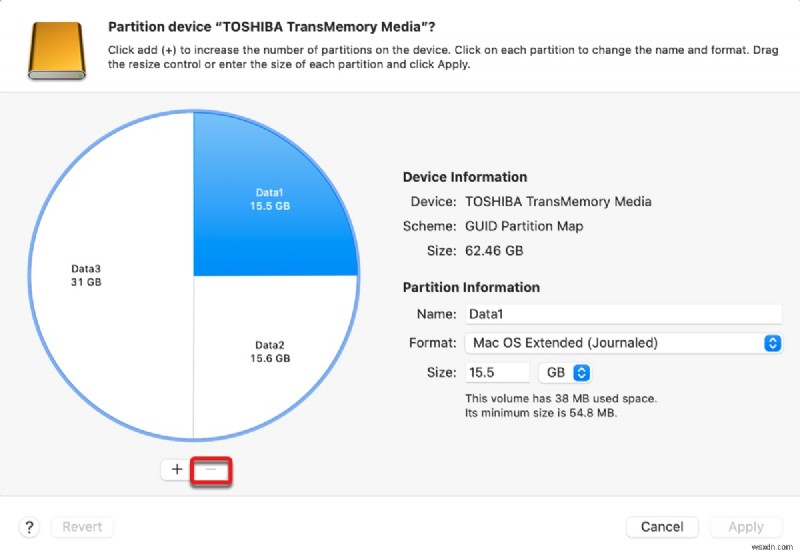 MacでSDカード・USBメモリ・外付けHDDのパーティション分割ができないときの対処法