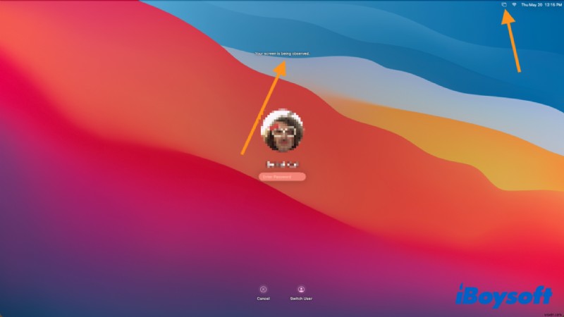 【Mac】ロック画面に「画面が観察されています」と表示される原因と解決法