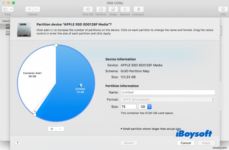APFSコンテナ・パーティションを結合してMacのストレージ容量を増やす方法