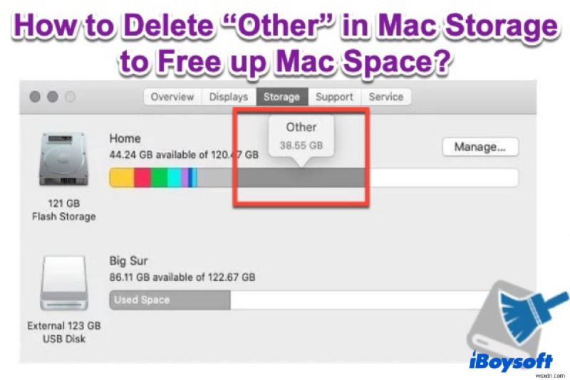 MacのiOSファイルを削除してストレージ容量を解放する方法
