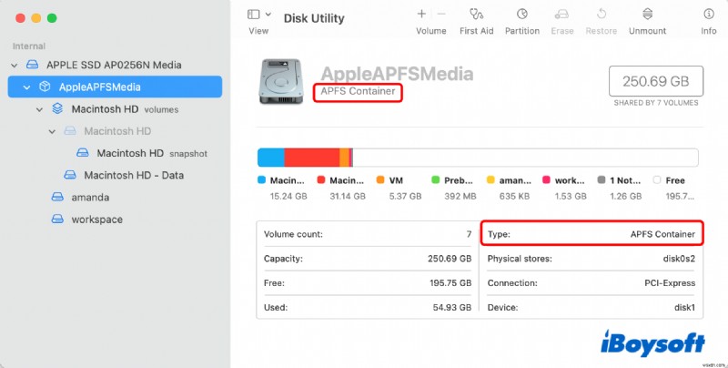 【初心者向けガイド】MacでAPFSボリュームをコンテナに追加する完全手順