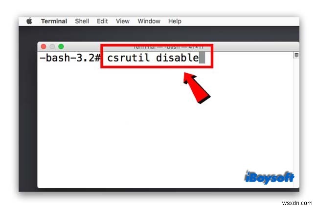 Macのターミナルで「Operation not permitted（操作は許可されていません）」と表示されたときの対処法