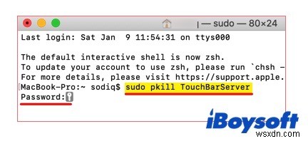 MacのTouch Bar（タッチバー）が動作しない・表示されないときの原因と直し方