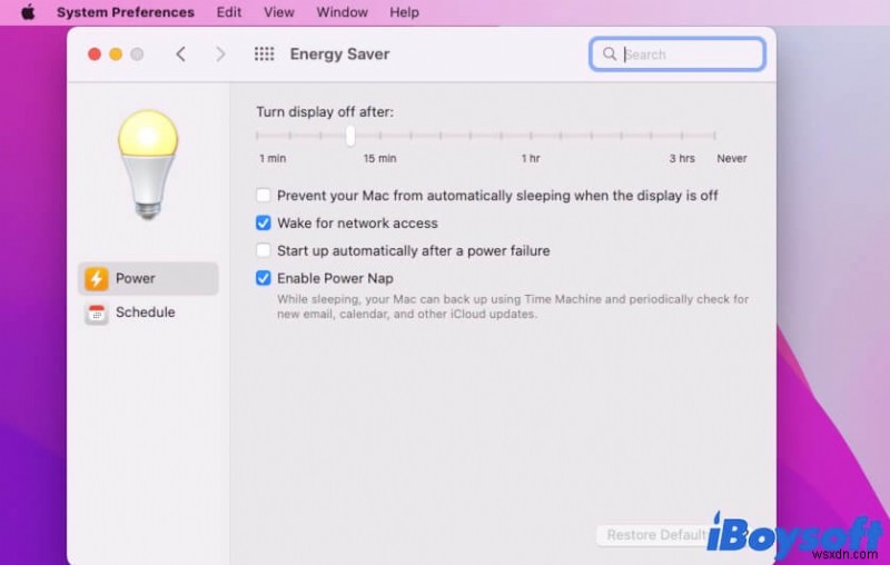 MacBookがフタを開けたときに自動で起動しないようにする方法