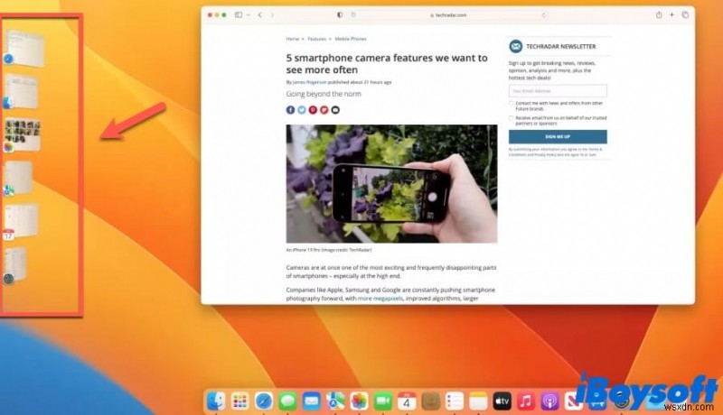 Macのステージマネージャ(Stage Manager)とは?使い方とMission Controlとの違いを徹底解説