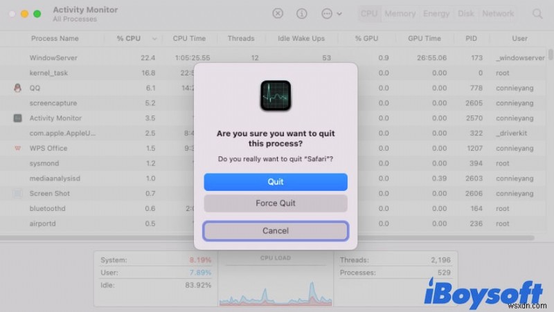 Macで強制終了ができないときの対処法|フリーズしたアプリを確実に終了させる方法
