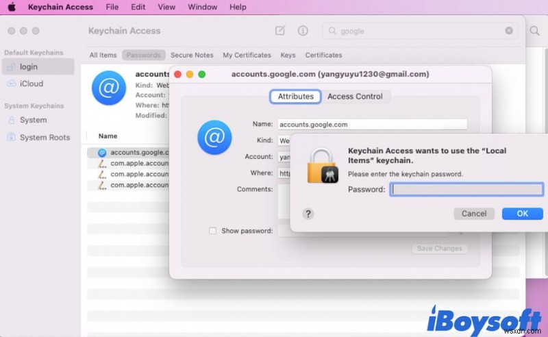 Macで保存されたパスワードを確認する8つの方法|キーチェーンアクセス・Safari・Chrome対応