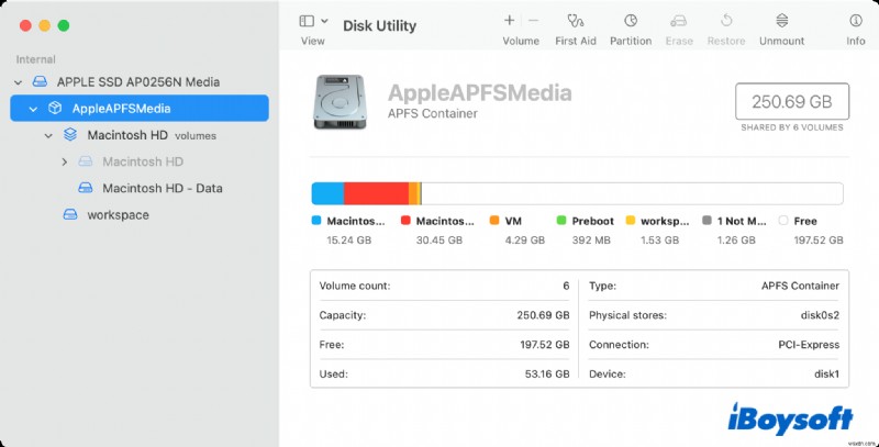 【完全ガイド】Macの内蔵・外付けドライブのAPFSボリュームを消去する手順