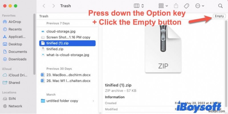 Macのゴミ箱が空にならないときの対処法|原因別の解決策を徹底解説