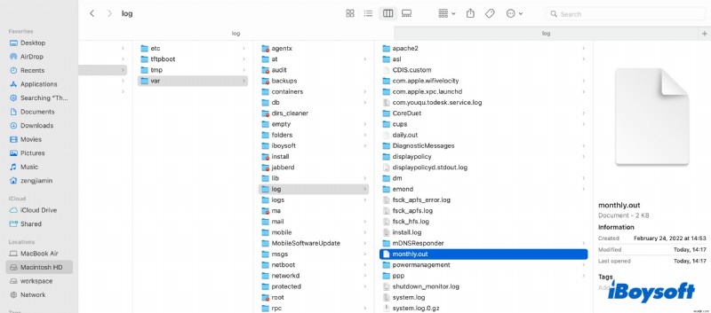 ターミナルでMacのメンテナンススクリプトを実行する方法